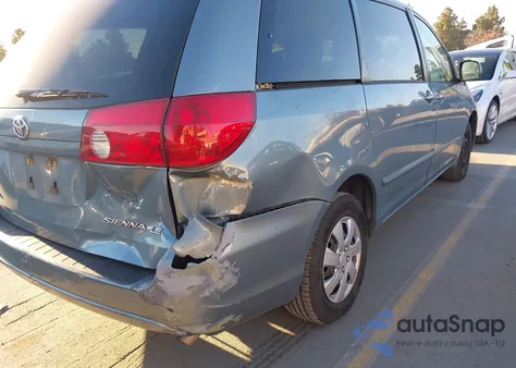 2006 Toyota Sienna Le from USA, damaged, VIN 5TDZA23C46S504644